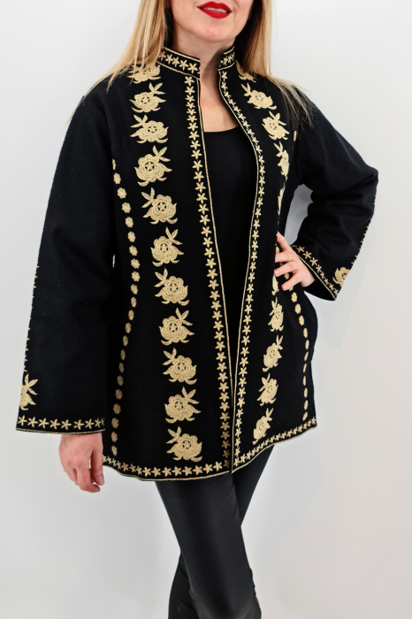 Sacou/Pardesiu brodat cu motive traditionale 8 [3]