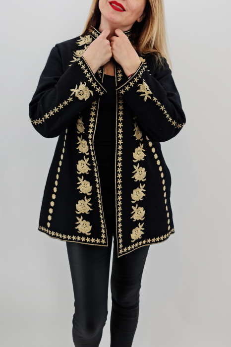 Sacou/Pardesiu brodat cu motive traditionale 8 [4]