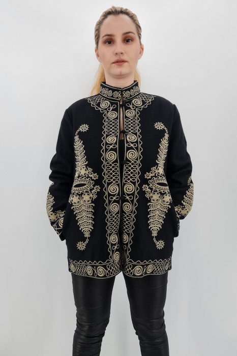 Sacou/Pardesiu brodat cu motive traditionale 10 [4]
