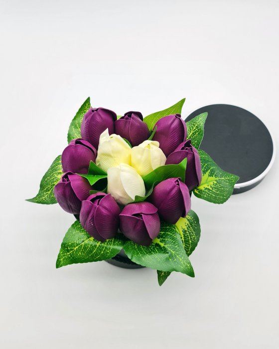 Set cadou - Trandafiri sapun - Lalele 2 [2]