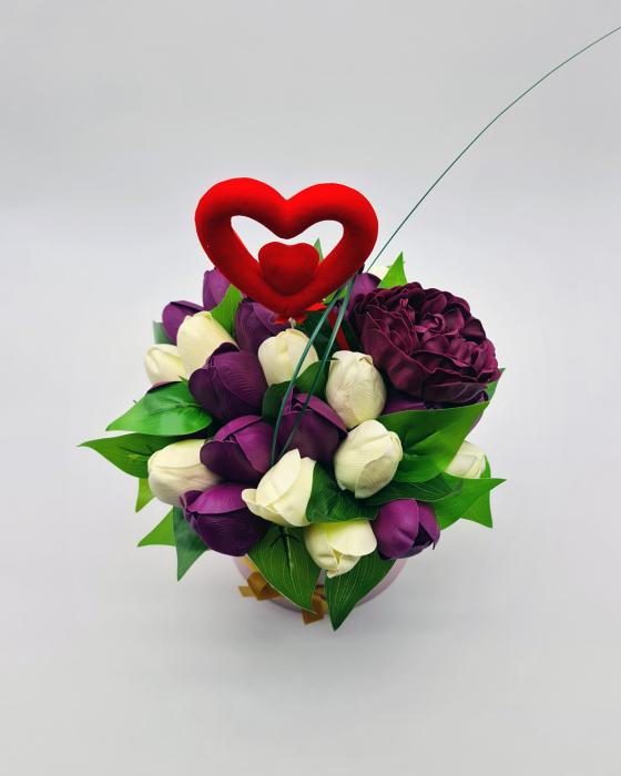 Set cadou - Trandafiri sapun - Lalele [4]