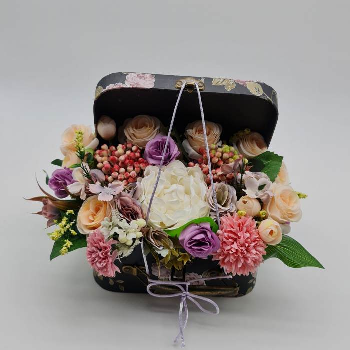 Set cadou - Trandafiri sapun - Valiza cu Flori 2 [2]