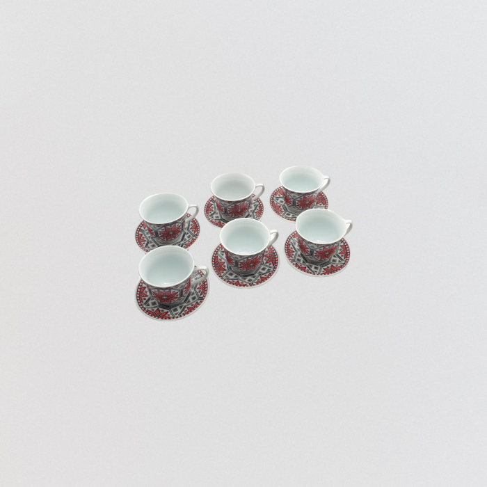 Set cafea cu motive traditionale 4 [2]