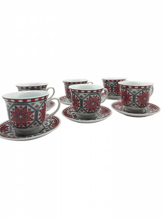 Set cafea cu motive traditionale 4 [3]