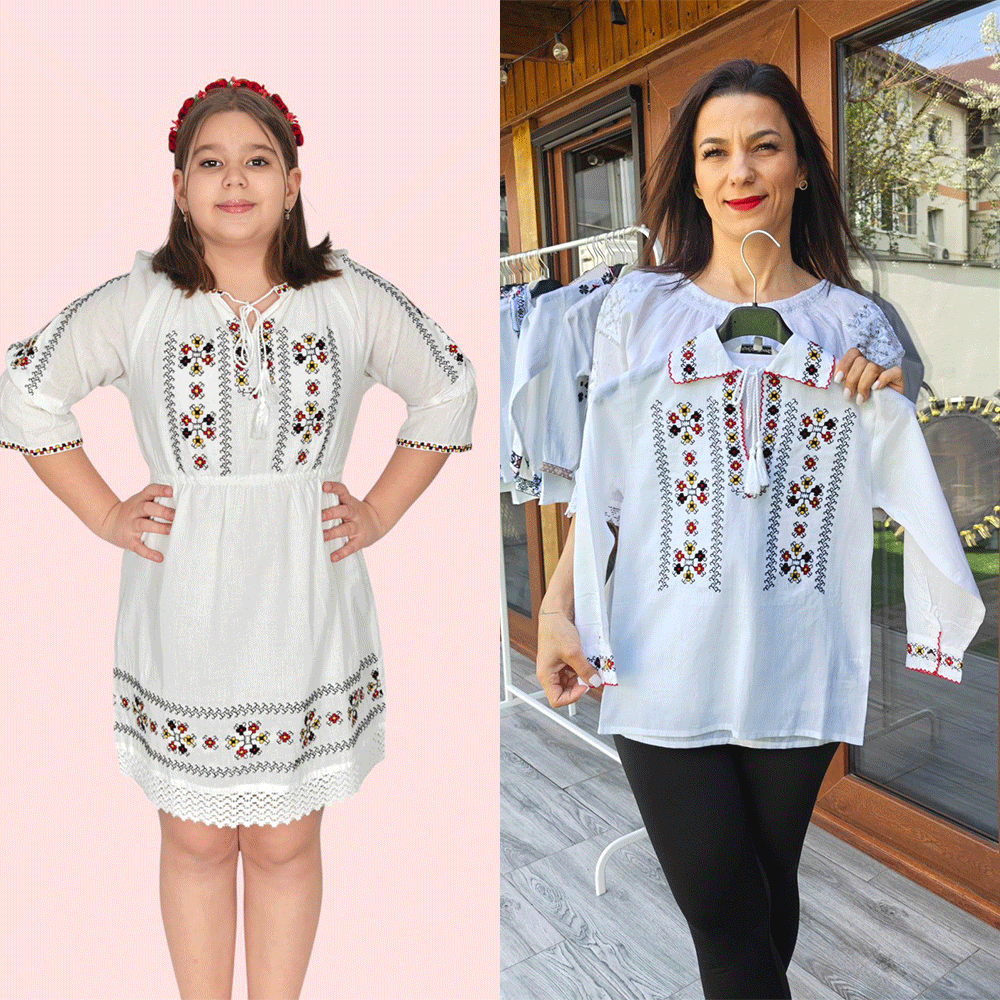 Set Traditional Baiat   Fetita 2