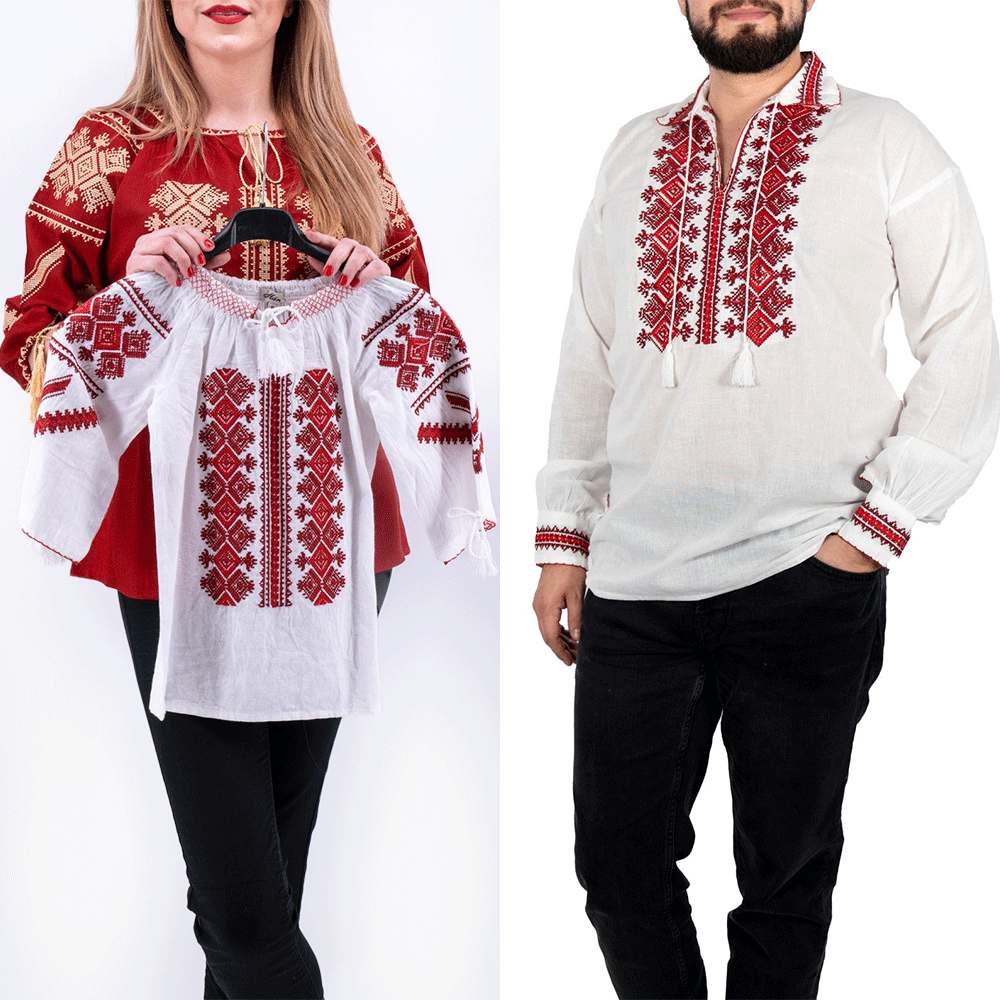 Set Traditional - Camasa Tata   IE Fiica 7