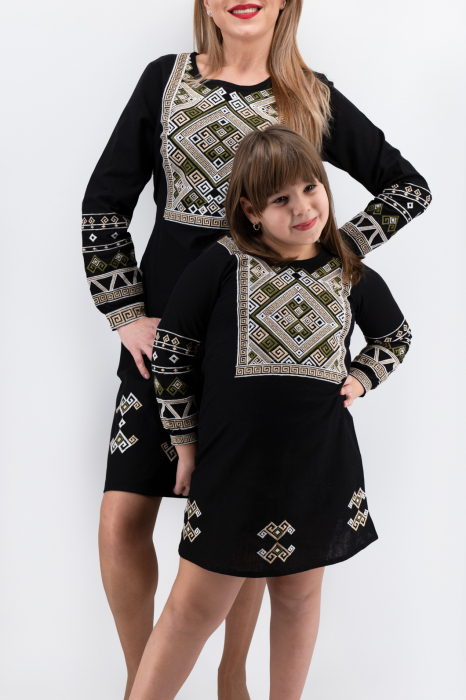 Set Traditional Mama / fiica Roza [4]