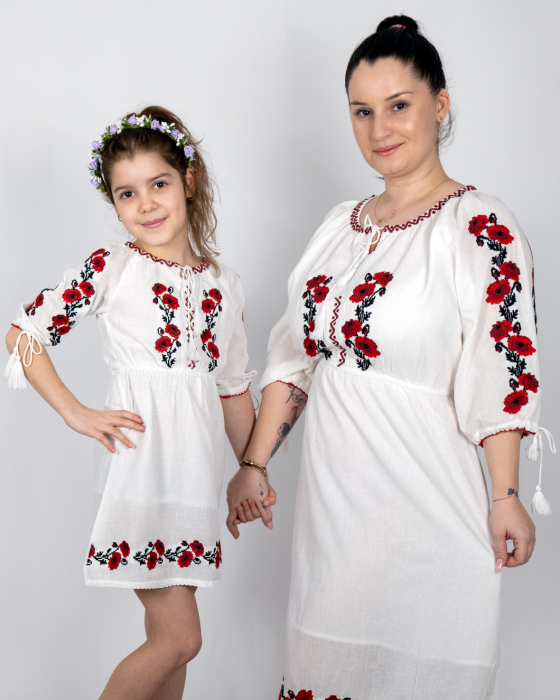 Set Traditional Mama / fiica Lacramioara [2]