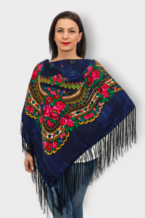 Batic etno Georgeta- Bleumarin [0]