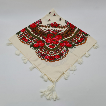 Batic Traditional cu Imprimeu Floral [0]