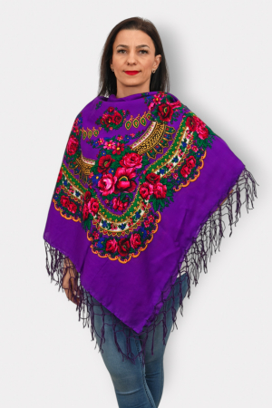 Batic Traditional cu Imprimeu Floral [0]