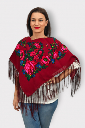 Batic Traditional cu Imprimeu Floral [1]