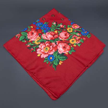 Esarfe si Baticuri - Batic Traditional cu Imprimeu Floral
