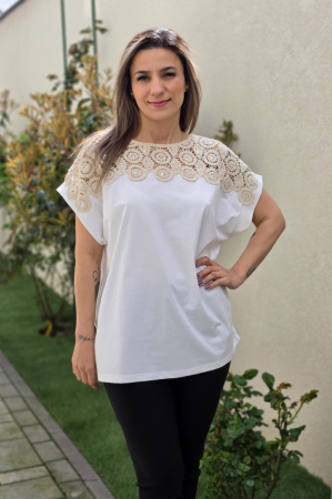 Bluze - Bluza cu dantela Camelia