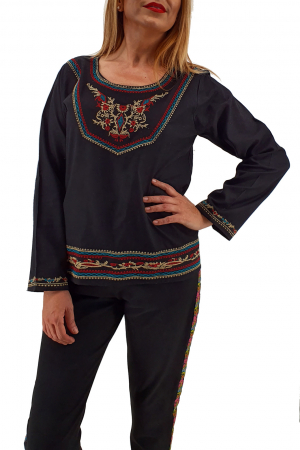 Bluza brodata Leona 2 [3]