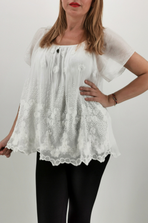 Bluza din matase Donisia 2 [0]