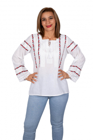 Bluza / Ie Traditionala cu flori 6 [1]