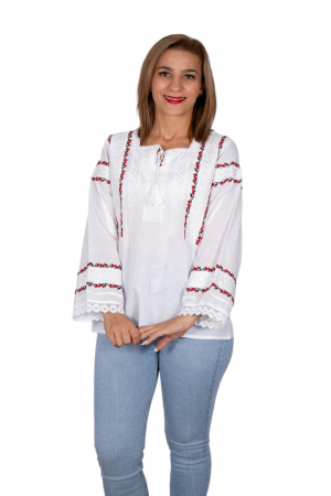 Bluza / Ie Traditionala cu flori 6 [3]