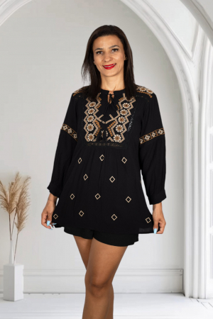 Ii Maneca Lunga - Bluza stilizata Alma 2