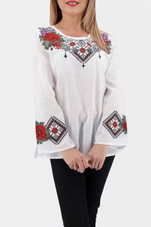 Ii Maneca Lunga - Bluza Traditionala Francisca 2