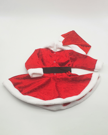 Rochita + caciulita - Primul meu Craciun - fetita bebe [2]