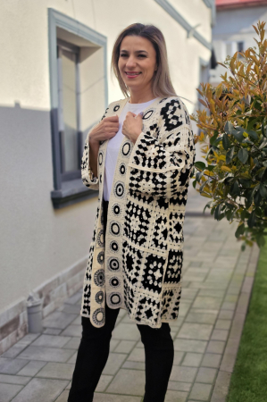 Cardigan brodat macrame 3 [3]
