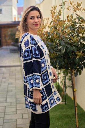 Cardigan brodat macrame 5 [3]