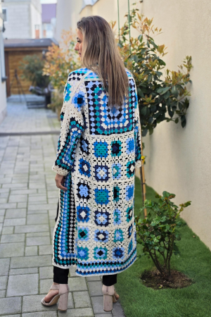 Cardigan brodat macrame [3]