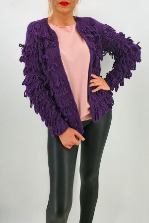 Cardigan din tricot scurt [1]