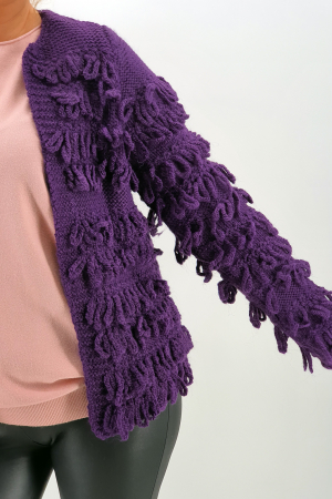 Cardigan din tricot scurt [3]