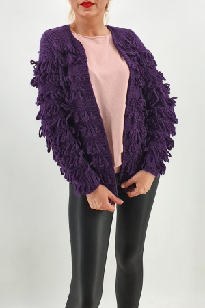 Cardigan din tricot scurt [0]