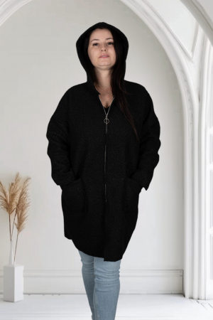 Femei - Cardigan Mia cu gluga 18