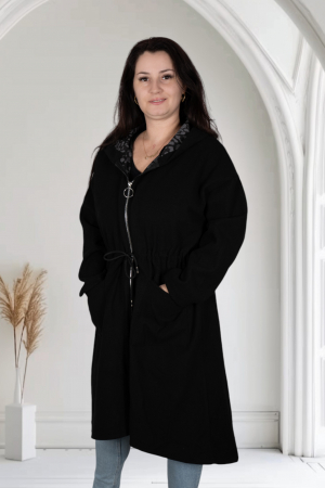 Femei - Cardigan Mia cu gluga 25
