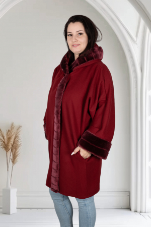 Femei - Cardigan Mia cu gluga 14