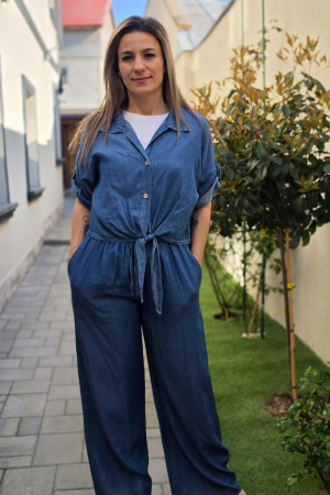 Cardigane si Geci - Compleu Denim