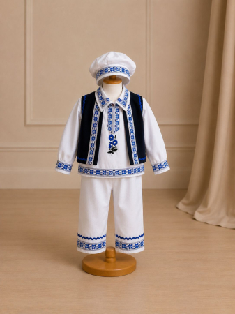 Baieti - Compleu traditional baietel Bogdan 9