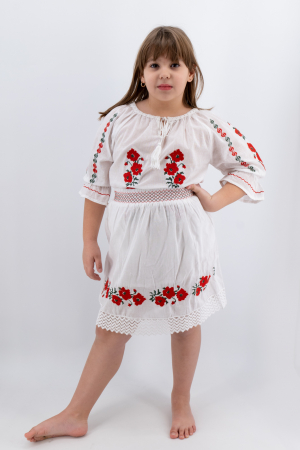 Fetite - Compleu traditional fetite Anina 4