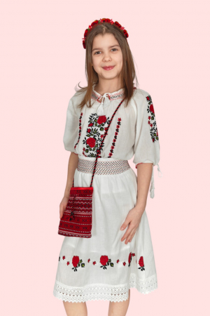 MEGA REDUCERI - Compleu traditional fetite Eliana 2