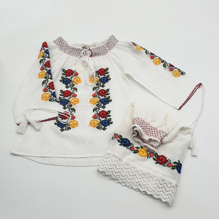 MEGA REDUCERI - Compleu traditional fetite Eliza