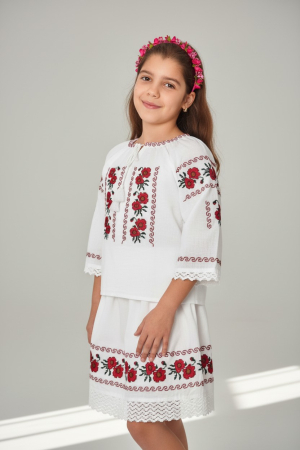 Fetite - Compleu traditional fetite Eliana 3