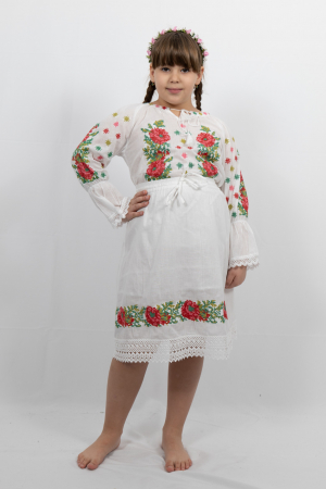Fetite - Compleu traditional fetite Minodora