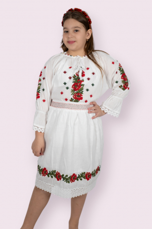 Fetite - Compleu traditional fetite Minodora 2
