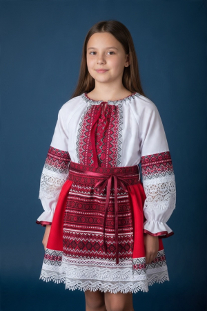 Fetite - Compleu traditional fetita Natalia 11