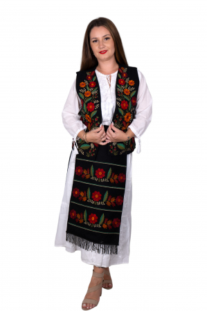 Costum Traditional Vesta si 2 Fote brodate Angi 3 [1]