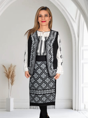 Costume Vesta si Fote traditionale - Costum Traditional Vesta si Fote Alina 7