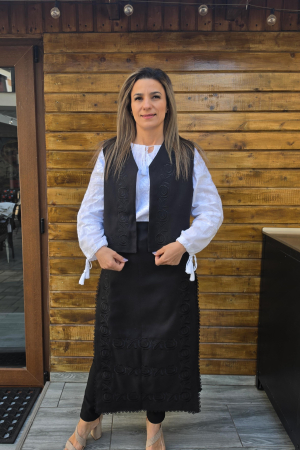 Costume Vesta si Fote traditionale - Costum Traditional Vesta si Fote Flori 5