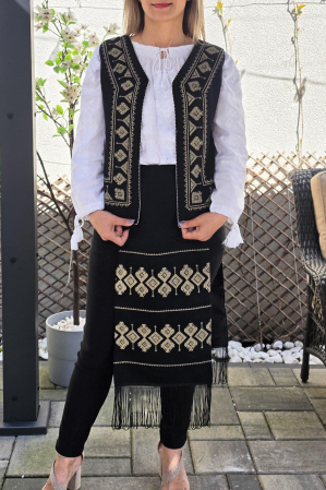Costume Vesta si Fote traditionale - Costum Traditional Vesta si Fote Olguta 4