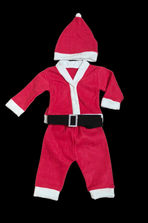 Costumas + caciulita - Primul meu Craciun - baietel bebe [1]