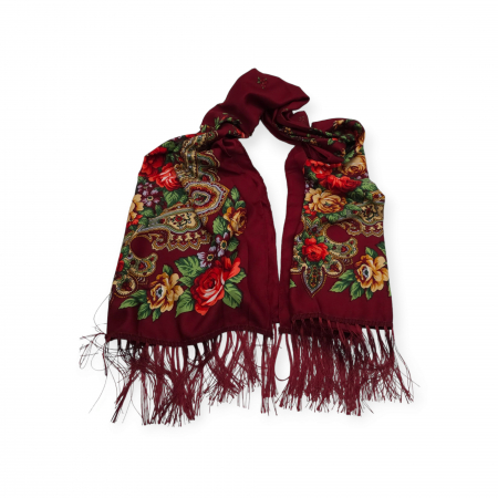 Esarfa Traditionala cu Imprimeu Floral [1]