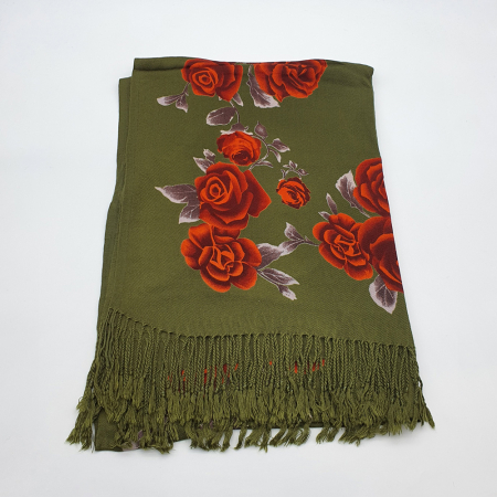 Esarfa Traditionala cu Imprimeu Floral [1]